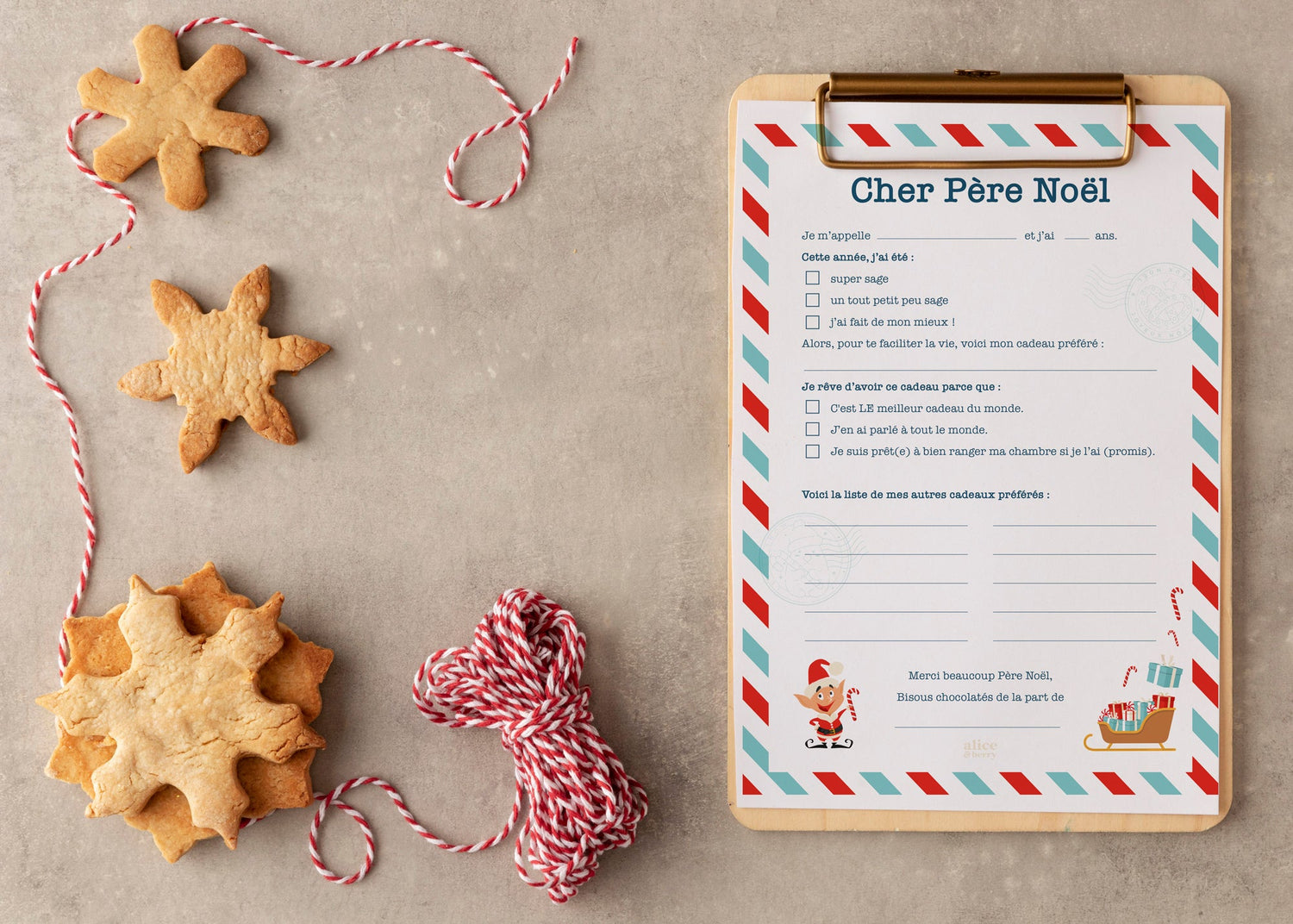 Créer des Souvenirs de Noël Magiques : Lettre au Père Noël à Imprimer Gratuitement