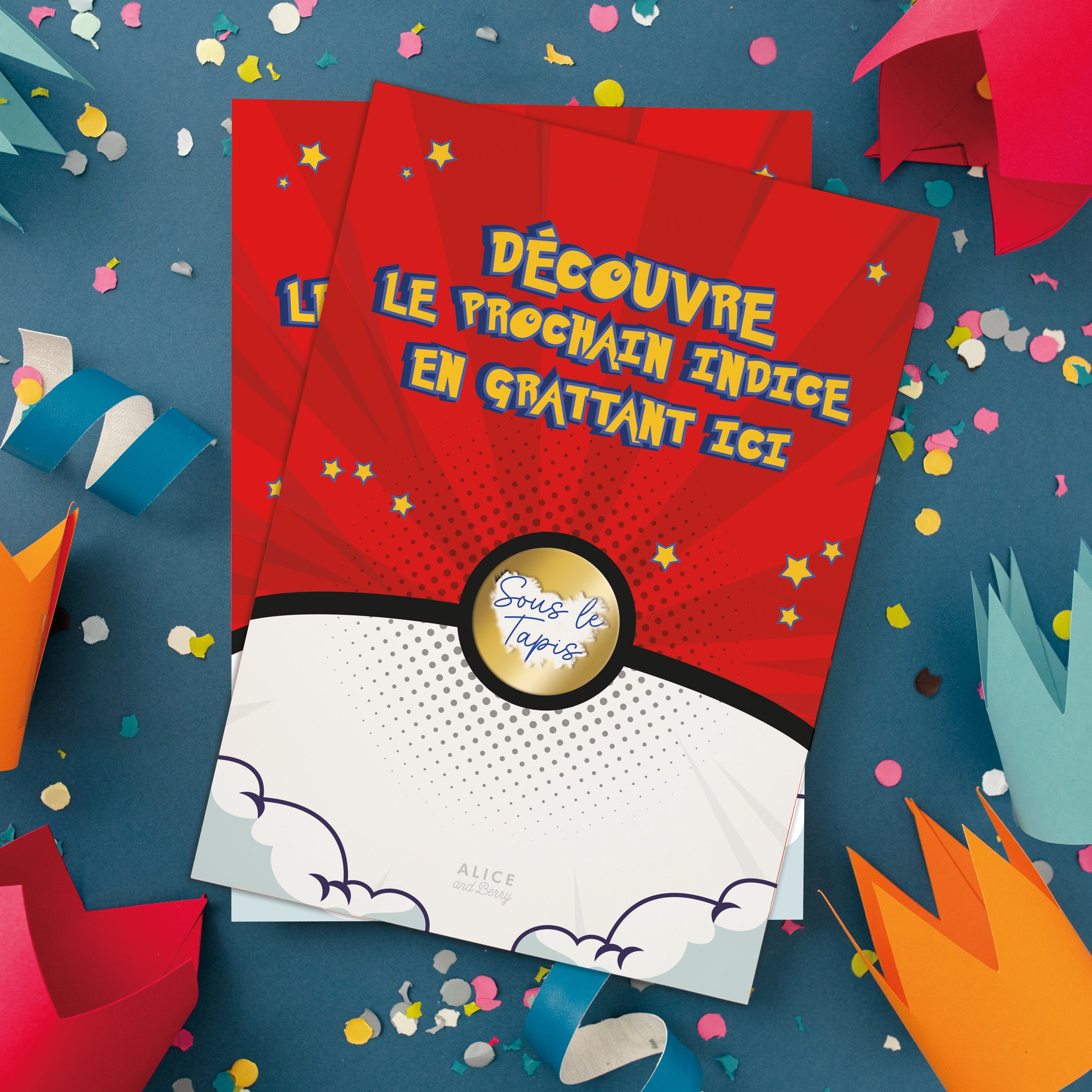 Chasse au Trésor à Gratter Enfant | Manga