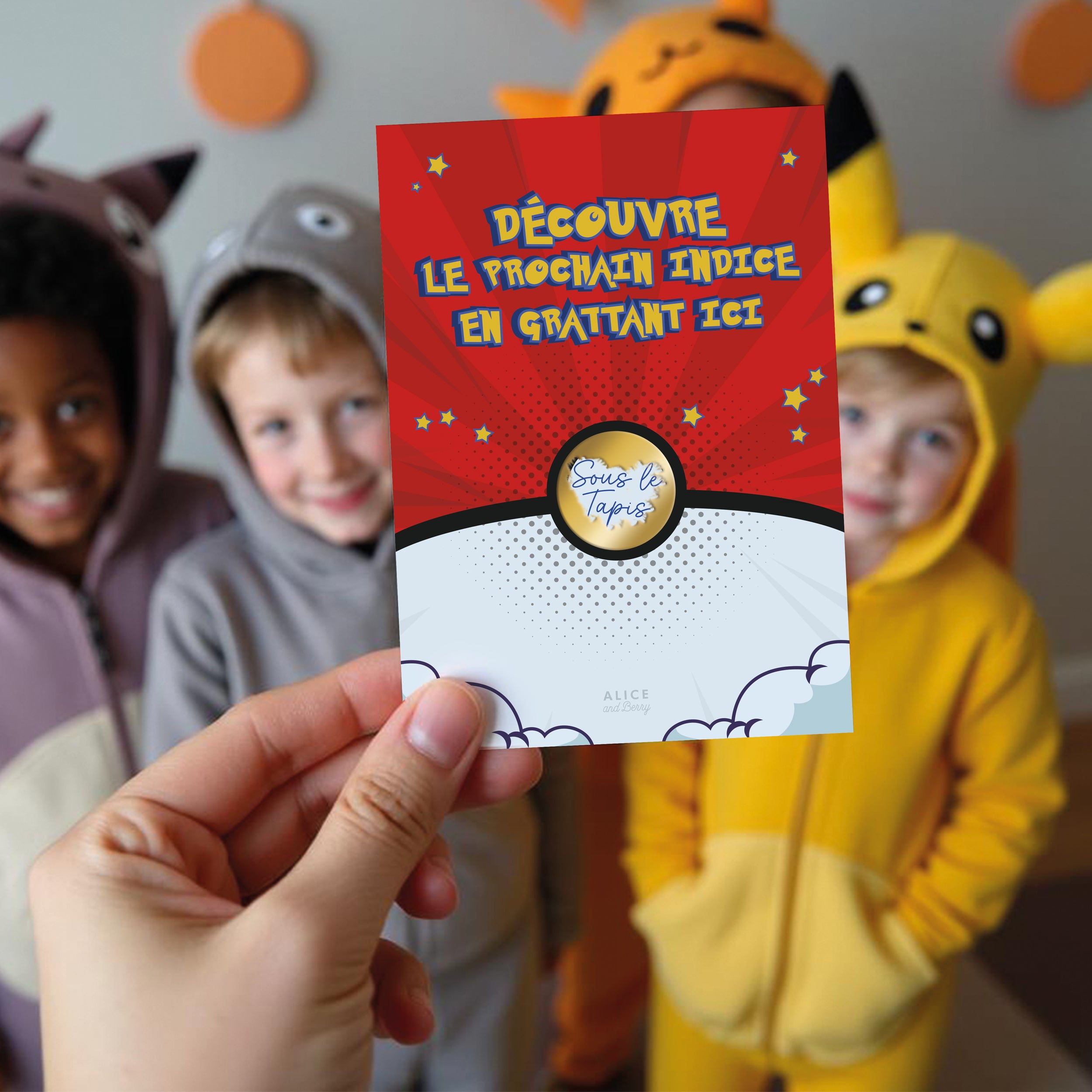 Chasse au Trésor à Gratter Enfant | Manga