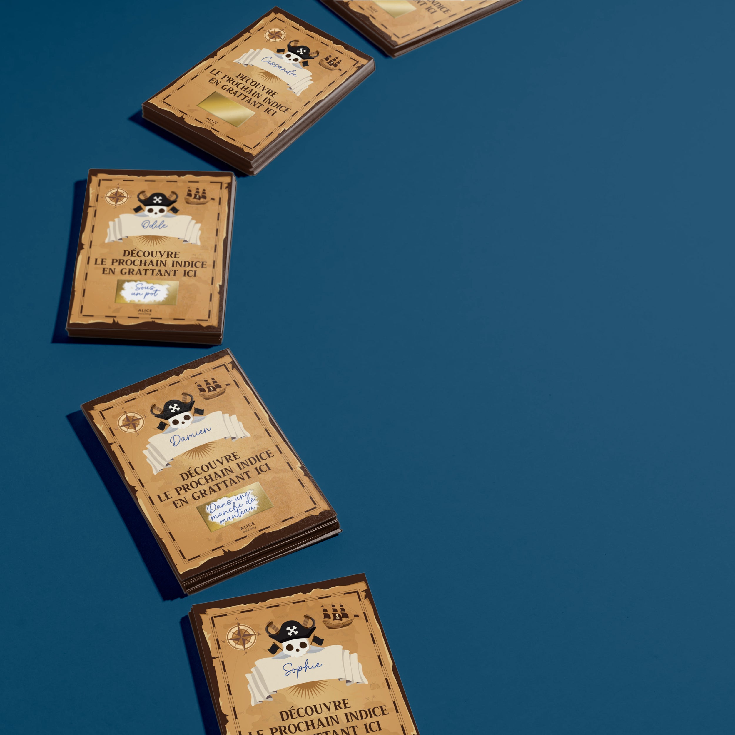 Chasse au Trésor à Gratter Enfant | Pirate