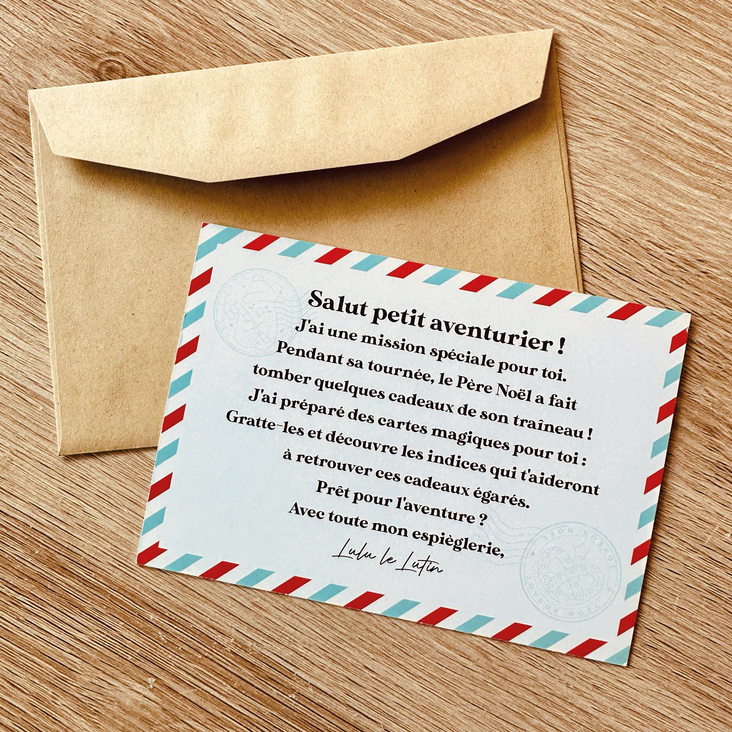 Chasse au Trésor à Gratter Enfant | Noël