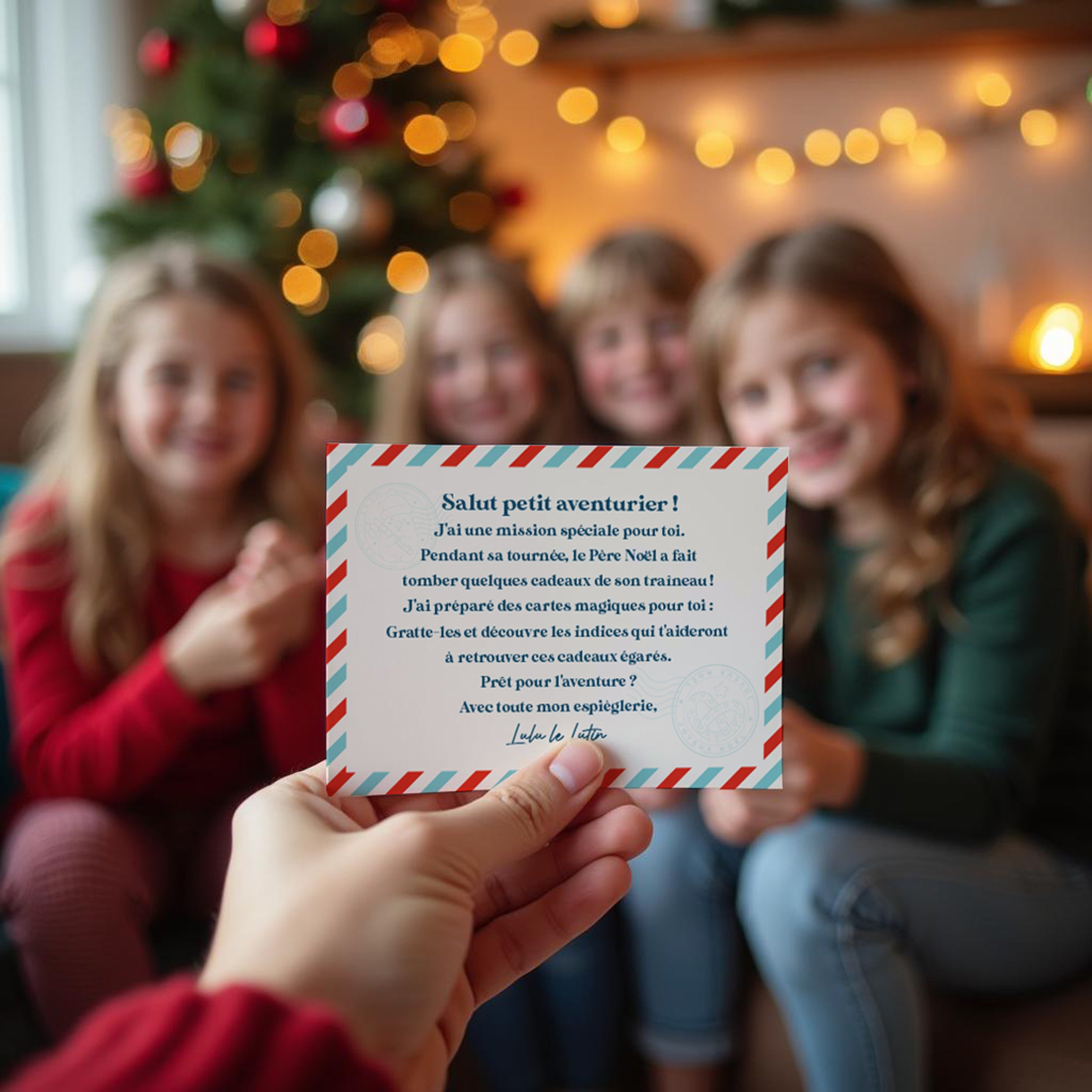 Chasse au Trésor à Gratter Enfant | Noël