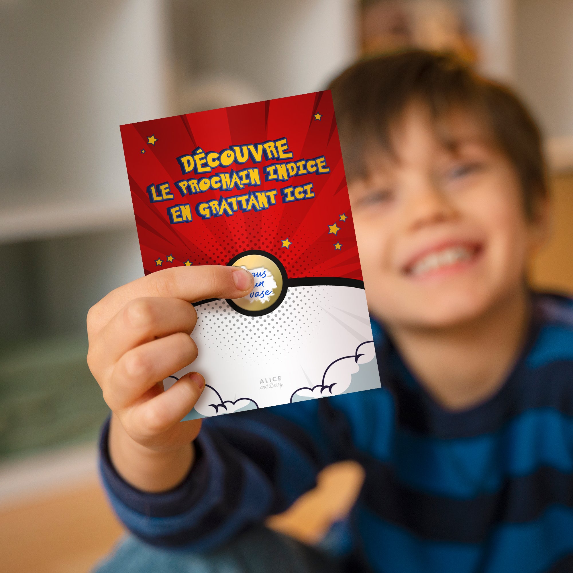 Chasse au Trésor à Gratter Enfant | Manga