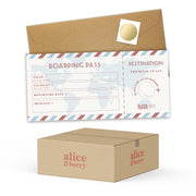 Carte à gratter Voyage Surprise – Boarding Pass (B2B)