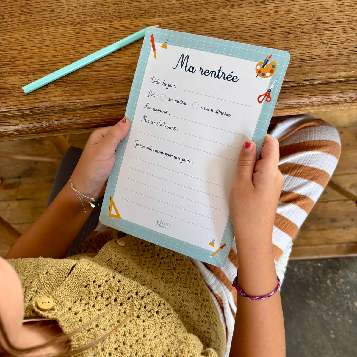 Carte Souvenir Rentrée Scolaire – Photo Enfant École Primaire