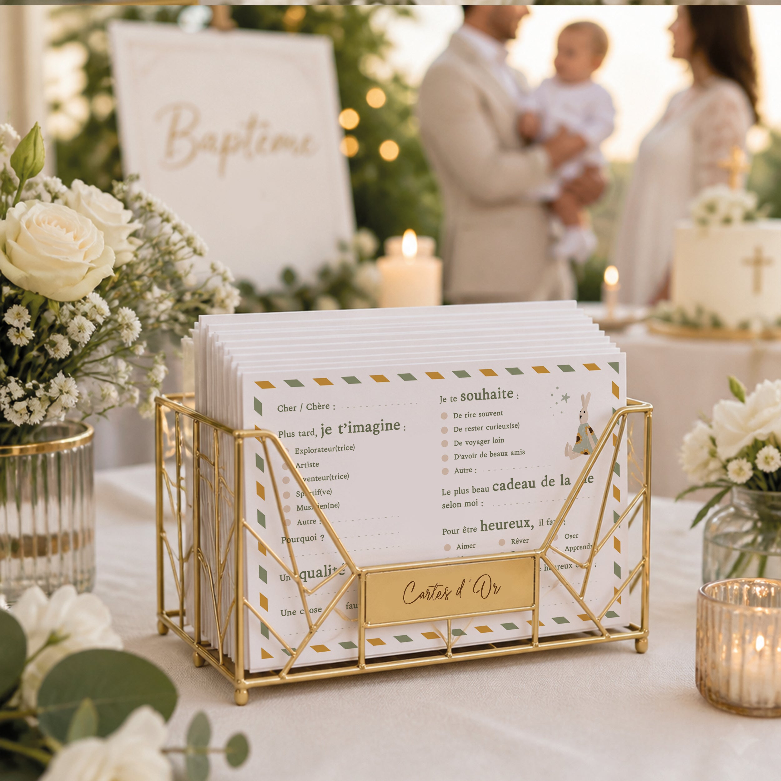 Cartes Livre d'Or Naissance & Baptême