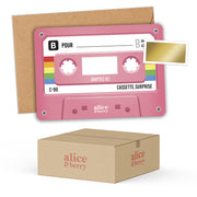 Cassette à gratter Rose (B2B)
