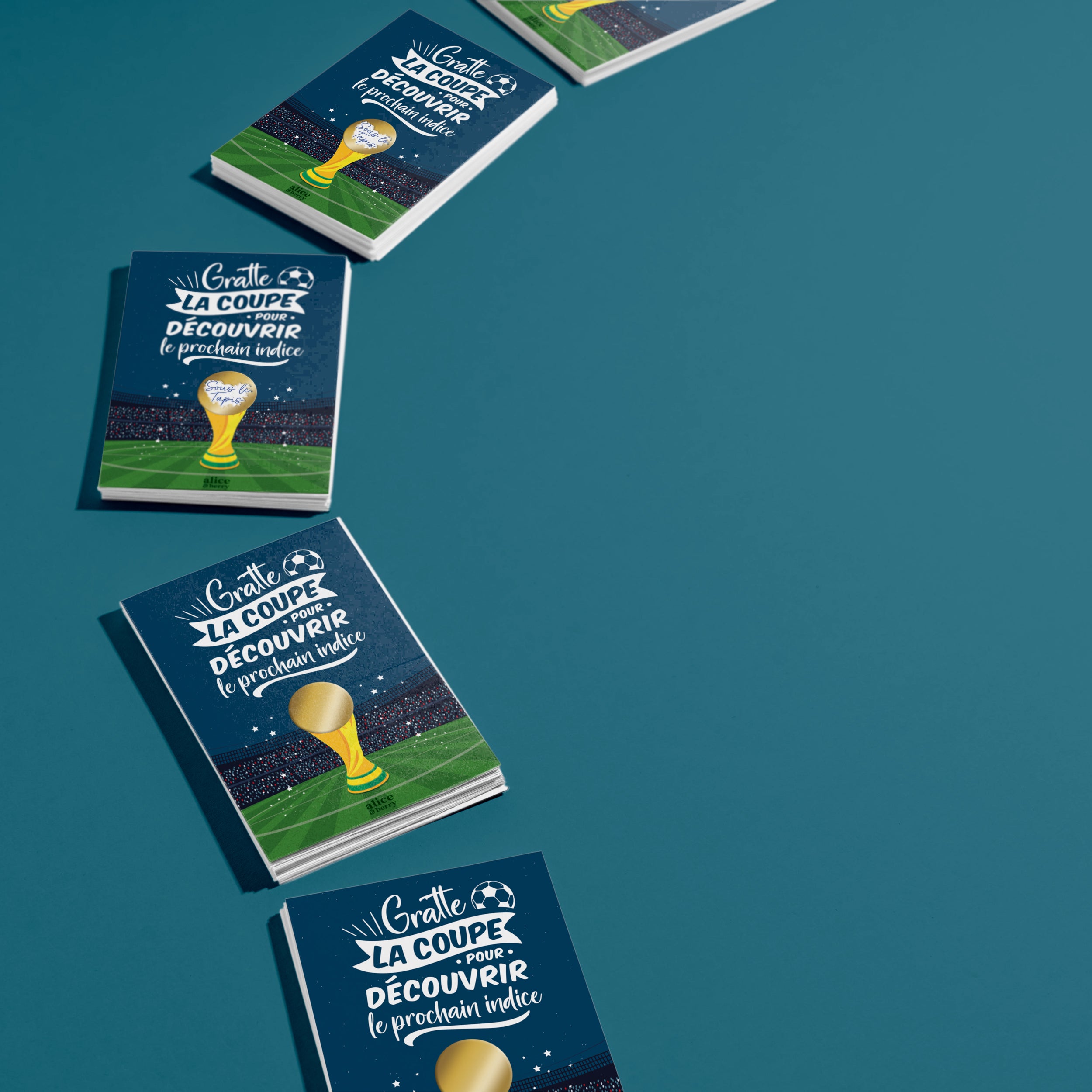 Chasse au Trésor à Gratter Enfant | Foot