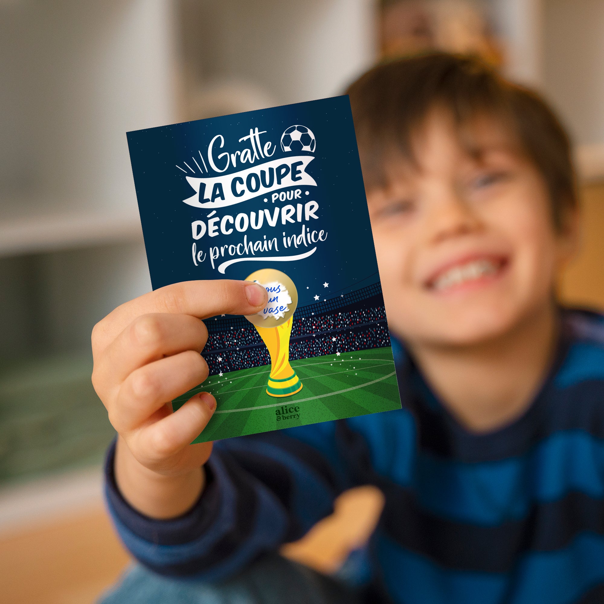 Chasse au Trésor à Gratter Enfant | Foot