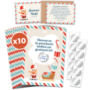 Chasse au Trésor à Gratter Enfant | Noël