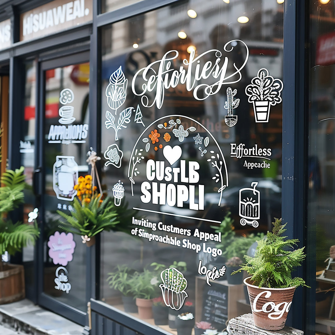 Stickers vitrines & étiquettes